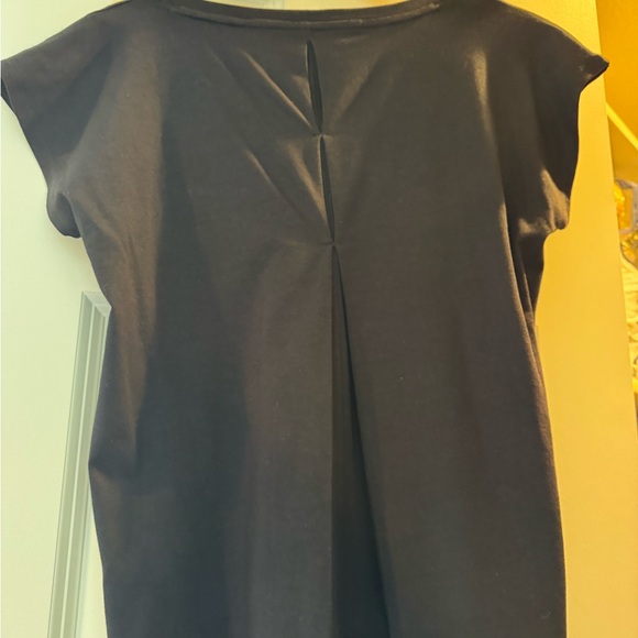 Talbots Black Short Sleeve Crewneck Tee - Picture 5 of 5